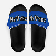 MyVybz Blue Velcro slides
