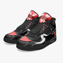 Load image into Gallery viewer, MyVybz Black Air Sneakers -Black Sole