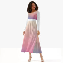 Load image into Gallery viewer, MyVybz Women&#39;s Aura One-piece Dress - White Sleeve