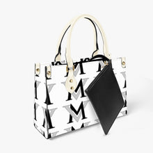 Load image into Gallery viewer, MyVybz White Tote Bag - Long Strap and Inner Bag