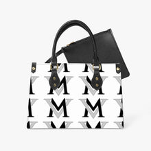 Load image into Gallery viewer, MyVybz White Tote Bag - Long Strap and Inner Bag