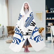 MyVybz Dual-Sided Stitched Hoodie Blanket