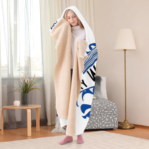 MyVybz Dual-Sided Stitched Hoodie Blanket