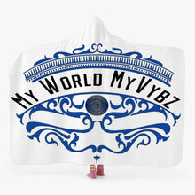 Load image into Gallery viewer, MyVybz Dual-Sided Stitched Hoodie Blanket