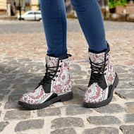 MyVybz Floral Beauty Leather Boots