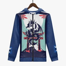Load image into Gallery viewer, MyVybz Dragon Tales Zip Up Hoodie