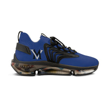 Load image into Gallery viewer, MyVybz Blue Track Sneakers