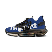 Load image into Gallery viewer, MyVybz Blue Track Sneakers