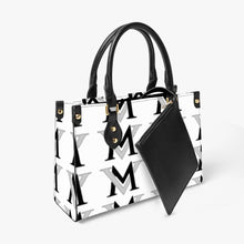 Load image into Gallery viewer, MyVybz White Tote Bag - Long Strap and Inner Bag