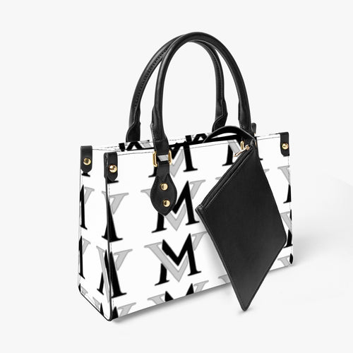 MyVybz White Tote Bag - Long Strap and Inner Bag