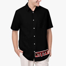 Load image into Gallery viewer, MyVybz Black Flame shirt