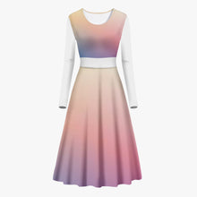 Load image into Gallery viewer, MyVybz Women&#39;s Aura One-piece Dress - White Sleeve