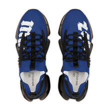 Load image into Gallery viewer, MyVybz Blue Track Sneakers