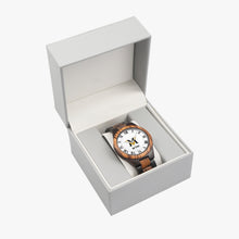 Load image into Gallery viewer, MyVybz Ebony Wooden Watch