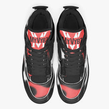 Load image into Gallery viewer, MyVybz Black Air Sneakers -Black Sole