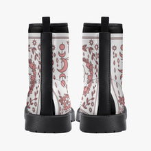 Load image into Gallery viewer, MyVybz Floral Beauty Leather Boots