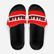 Load image into Gallery viewer, MyVybz Flame Velcro slides