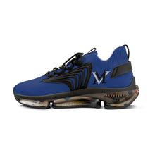 Load image into Gallery viewer, MyVybz Blue Track Sneakers