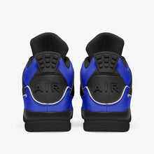 Load image into Gallery viewer, MyVybz Blue Diesel Sneakers -Black Sole