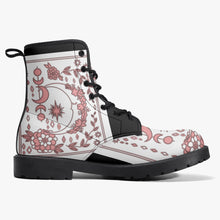 Load image into Gallery viewer, MyVybz Floral Beauty Leather Boots