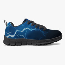 Load image into Gallery viewer, MyVybz Youth Lightning Mesh Sneakers