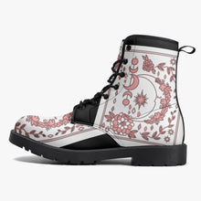 Load image into Gallery viewer, MyVybz Floral Beauty Leather Boots