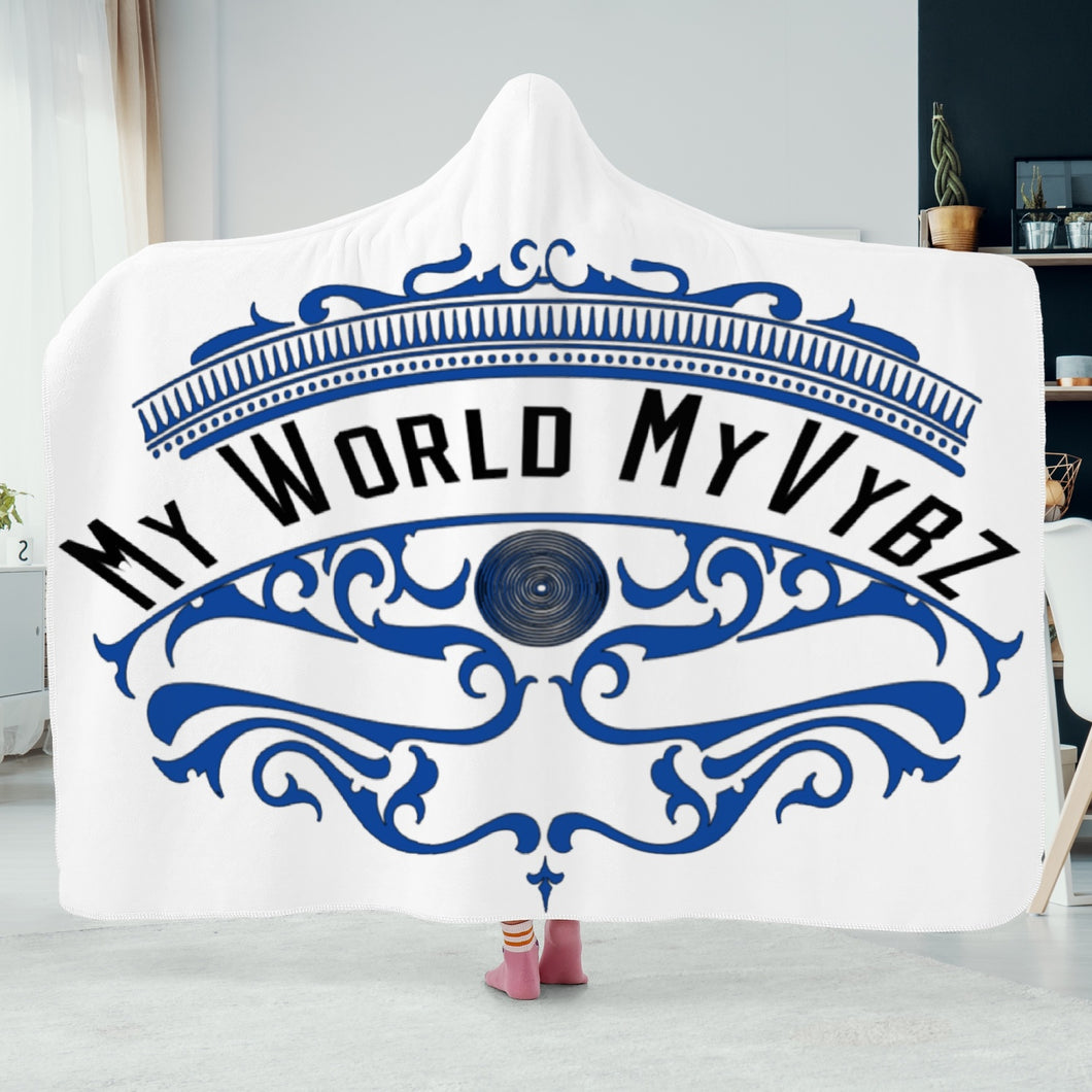MyVybz Dual-Sided Stitched Hoodie Blanket