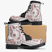 Load image into Gallery viewer, MyVybz Floral Beauty Leather Boots