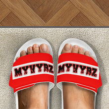 Load image into Gallery viewer, MyVybz Flame Velcro slides