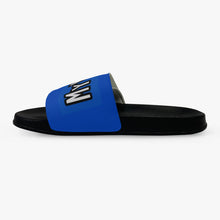 Load image into Gallery viewer, MyVybz Blue Velcro slides