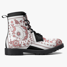 Load image into Gallery viewer, MyVybz Floral Beauty Leather Boots