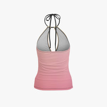 Load image into Gallery viewer, MyVybz Halter Top Two-Piece Tankini Swimsuit