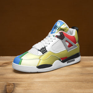 MyVybz A1 Greatness Sneakers -White Sole