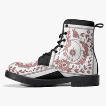 Load image into Gallery viewer, MyVybz Floral Beauty Leather Boots