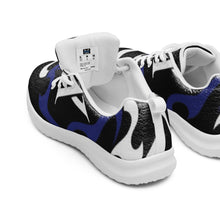 Load image into Gallery viewer, MyVybz Men’s Blue Flame Sneakers