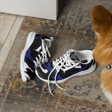 Load image into Gallery viewer, MyVybz Men’s Blue Flame Sneakers