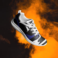 Load image into Gallery viewer, MyVybz Men’s Blue Flame Sneakers