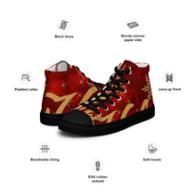 Load image into Gallery viewer, MyVybz High Top Sneakers