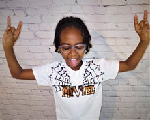 Load image into Gallery viewer, MyVybz Webbing Youth T-shirt