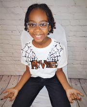 Load image into Gallery viewer, MyVybz Webbing Youth T-shirt