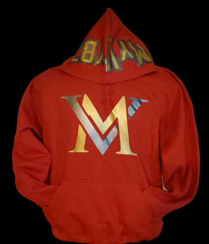 MyVybz Red Shadow Hoodie