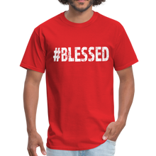 Load image into Gallery viewer, Men&#39;s T-Shirt, #Blessed Short Sleeve Graphic Tee
