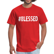 Men's T-Shirt, #Blessed Short Sleeve Graphic Tee