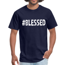Load image into Gallery viewer, Men&#39;s T-Shirt, #Blessed Short Sleeve Graphic Tee