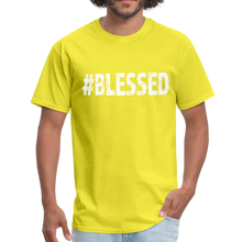 Load image into Gallery viewer, Men&#39;s T-Shirt, #Blessed Short Sleeve Graphic Tee